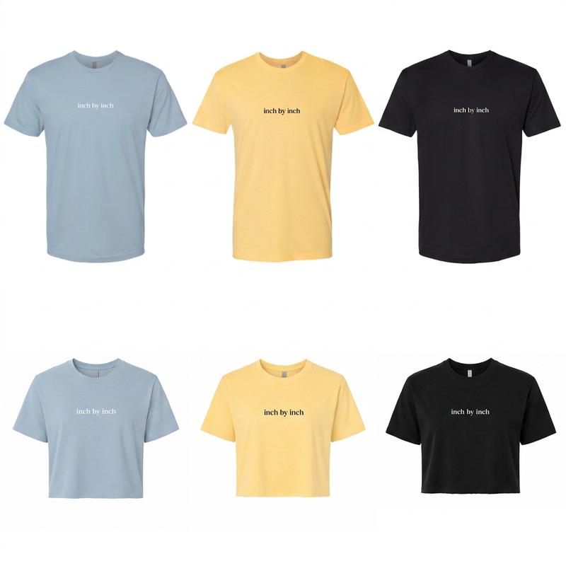 Inch by Inch Adult Tee